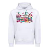 White valentines day coffee Urban Hoodie - Jasminsmagicworld