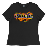Black Equality hurts no one Ladies Tee - FaDigitalArtStudio