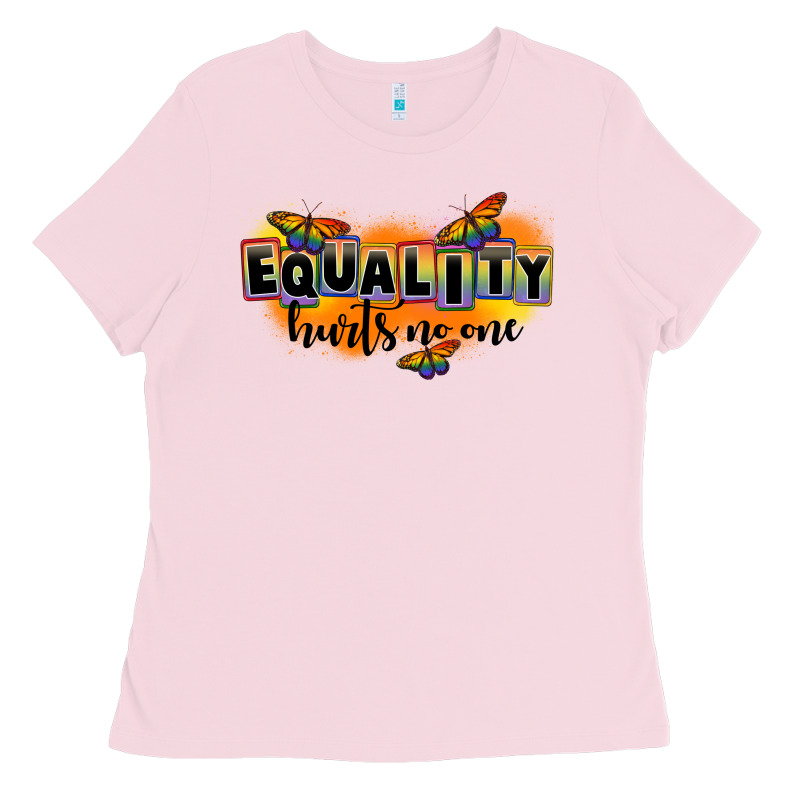 Equality Hurts No One Ladies Tee by FaDigitalArtStudio | Teevron