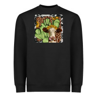Black cactus hereford coaster Heavyweight Sweatshirt - JahusDesignShop