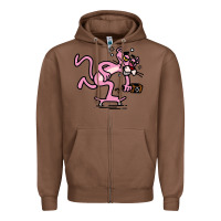Chestnut pink panther Zipper Hoodie - linhVisuals