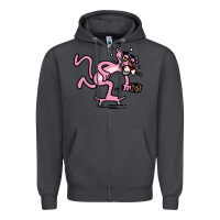 Smoke pink panther Zipper Hoodie - linhVisuals
