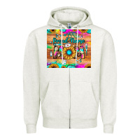 Oatmeal Heather proud nurse mom Zipper Hoodie - JahusDesignShop