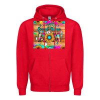 Red proud nurse mom Zipper Hoodie - JahusDesignShop