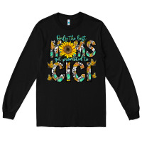 Black only the best moms get promoted to cici Long Sleeve Tee - CowhideDigitalArt