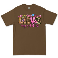 Cacao love my soldier olivia Premium Tee - OliviaCreatesArt