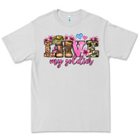 Dove Grey love my soldier olivia Premium Tee - OliviaCreatesArt
