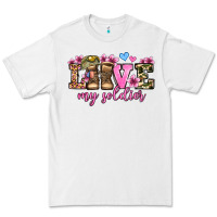 White love my soldier olivia Premium Tee - OliviaCreatesArt