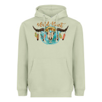 Matcha Wild Heart Heavyweight Hoodie - JahusDesignShop
