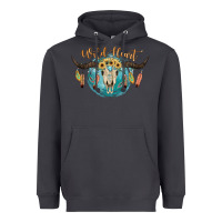 Smoke Wild Heart Heavyweight Hoodie - JahusDesignShop