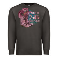 Smoke Walk By Faith Not By Sight Premium Sweatshirt - JahusDesignShop