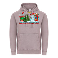 Vintage Zinc Jingle All The Way Vintage Hoodie - CowhideDigitalArt