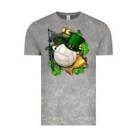 Cloud Rock st.patrick's day volleyball Vintage Tee - FaDigitalArtStudio