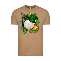 Vintage Coffee st.patrick's day volleyball Vintage Tee - FaDigitalArtStudio