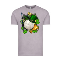 Vintage Zinc st.patrick's day volleyball Vintage Tee - FaDigitalArtStudio