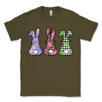 Army Green Easter bunnies Classic Tee - CowGirlArtShop