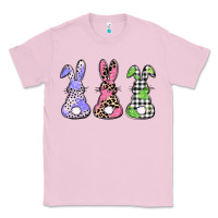 Bubblegum Pink Easter bunnies Classic Tee - CowGirlArtShop
