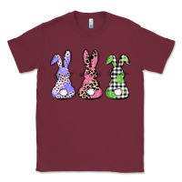 Burgundy Easter bunnies Classic Tee - CowGirlArtShop