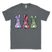 Charcoal Heather Easter bunnies Classic Tee - CowGirlArtShop