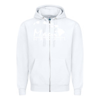 White maui hawaii Zipper Hoodie - linhVisuals