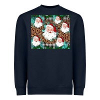 Navy santa Heavyweight Sweatshirt - JahusDesignShop