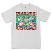 Dove Grey Easter gnomes Premium Tee - OliviaCreatesArt
