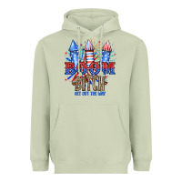 Matcha Boom Bıtch Get Out The Way Heavyweight Hoodie - JahusDesignShop
