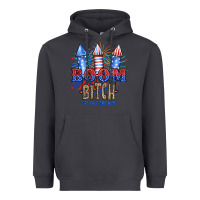 Smoke Boom Bıtch Get Out The Way Heavyweight Hoodie - JahusDesignShop