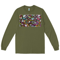 Army Green 6bxva8dmzvnj8kavrqzzmp Long Sleeve Tee - chombo