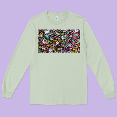 6bxva8dmzvnj8kavrqzzmp Long Sleeve Tee Designed By Chombo