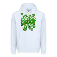 White lucky Premium Hoodie - Artiststas