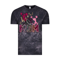 Cloud Black cheer mom Vintage Tee - FaDigitalArtStudio