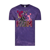 Cloud Purple cheer mom Vintage Tee - FaDigitalArtStudio