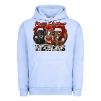 Pigment Grape Ice Merry Christmas Heifers Urban Hoodie - RanaPortraitStore