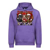 Tulip Merry Christmas Heifers Urban Hoodie - RanaPortraitStore