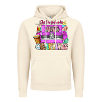 Vintage Artic Just A Girl Who Loves Crafting Vintage Hoodie - CowhideDigitalArt
