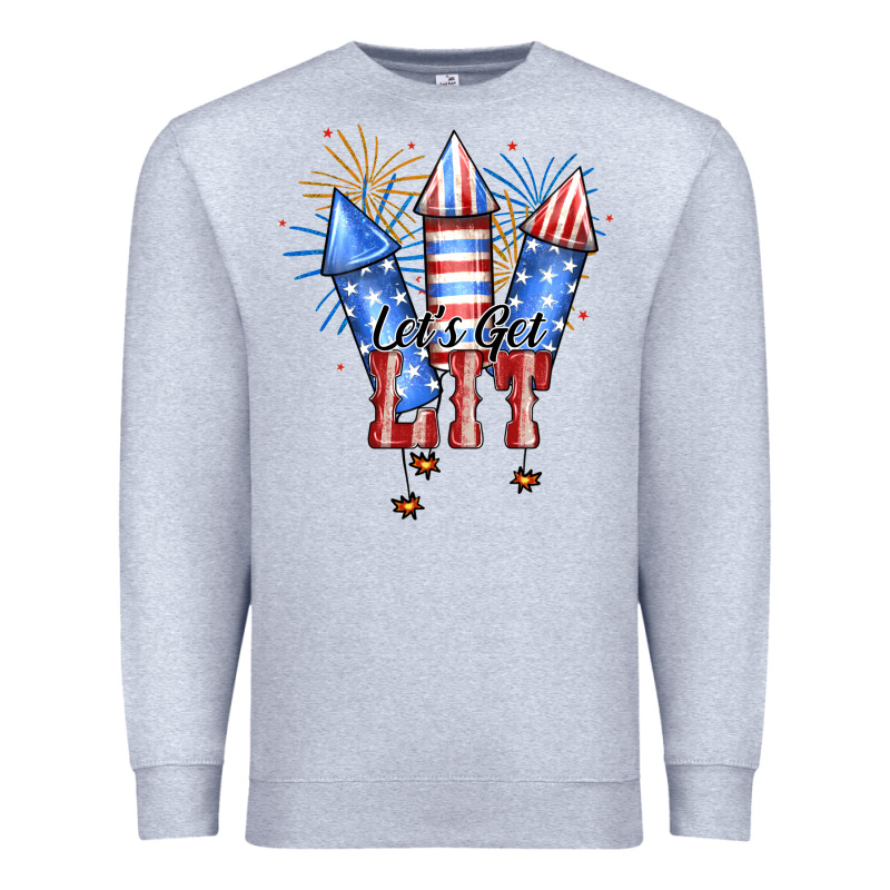 Let’s Get Lıt Premium Sweatshirt by JahusDesignShop | Teevron