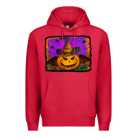 Cardinal jack o' lantern pumpkin Premium Hoodie - Jasminsmagicworld