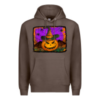 Coffee jack o' lantern pumpkin Premium Hoodie - Jasminsmagicworld
