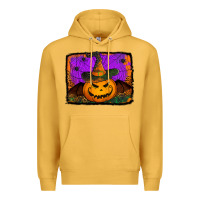Mustard jack o' lantern pumpkin Premium Hoodie - Jasminsmagicworld