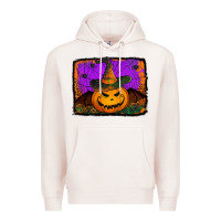 Pale Pink jack o' lantern pumpkin Premium Hoodie - Jasminsmagicworld