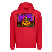 Red jack o' lantern pumpkin Premium Hoodie - Jasminsmagicworld