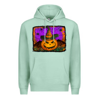 Seafoam jack o' lantern pumpkin Premium Hoodie - Jasminsmagicworld