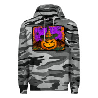 Slate Camo jack o' lantern pumpkin Premium Hoodie - Jasminsmagicworld