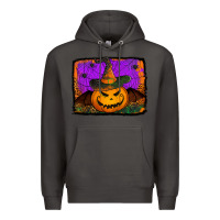 Smoke jack o' lantern pumpkin Premium Hoodie - Jasminsmagicworld
