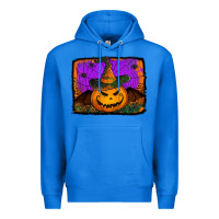 True Royal jack o' lantern pumpkin Premium Hoodie - Jasminsmagicworld