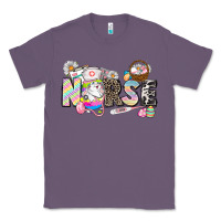 Lavender Easter Nurse  Easter Day Classic Tee - CowGirlArtShop
