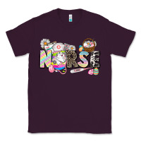 Plum Easter Nurse  Easter Day Classic Tee - CowGirlArtShop