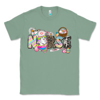 Sage Easter Nurse  Easter Day Classic Tee - CowGirlArtShop