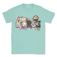 Seafoam Easter Nurse  Easter Day Classic Tee - CowGirlArtShop